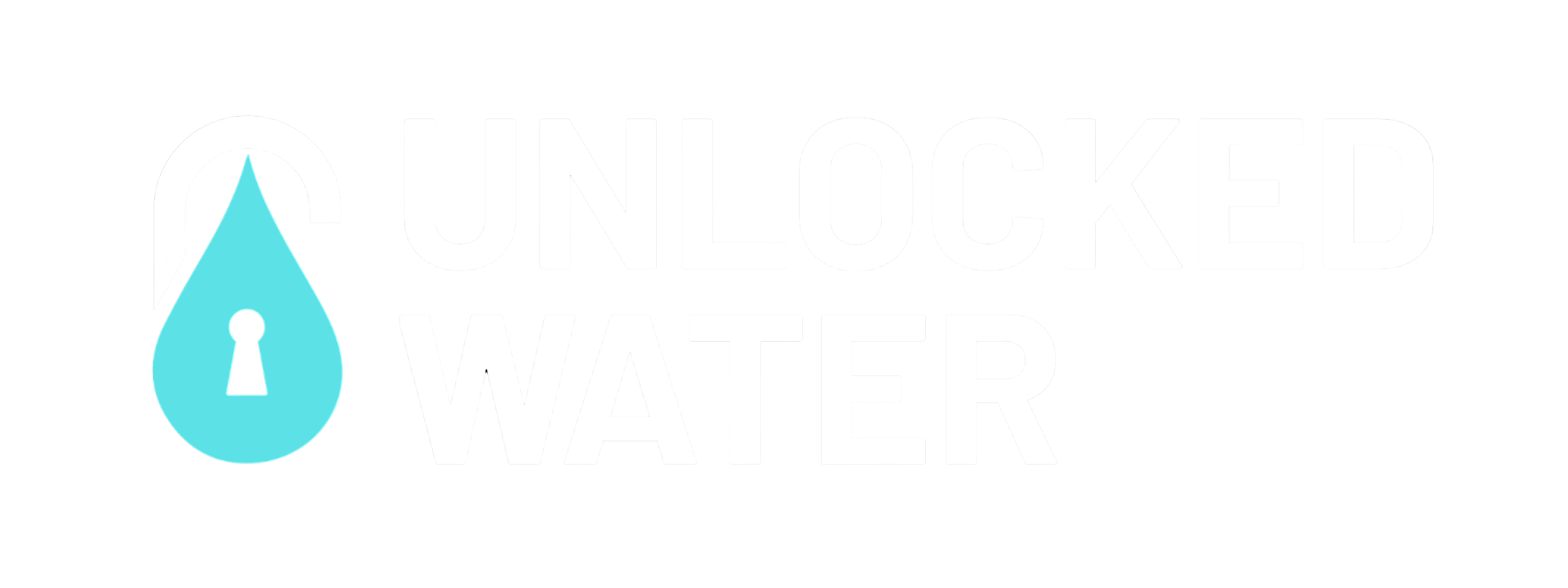 Unlocked Water Logo